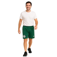 Bermuda do Palmeiras Basquete Puma - Masculina - Foto 2