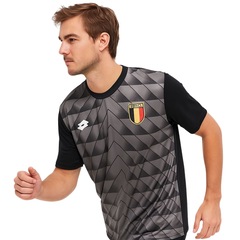 Camisa da Bélgica Lotto Proteção Solar Uv 40+  - Masculina - Foto 3