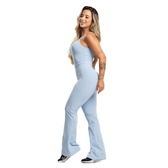 Macacão Fitness Mvb Modas Flare - Feminino - Foto 2
