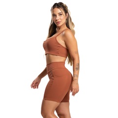 Short Bolsos Cintura Alta Mvb Modas - Feminina - Foto 2