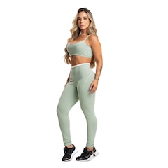 Calça Legging Mvb Modas Cintura Alta - Feminina - Foto 4
