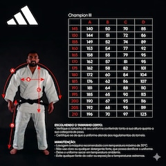 Kimono Judô adidas Champion III IJF Approved - Foto 5