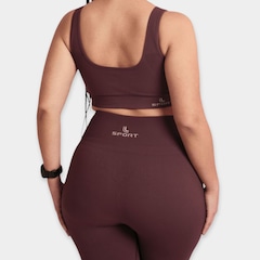 Top Esportivo Lupo Basic Canelado - Feminino - Foto 2
