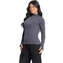 Camisa Térmica Peluciada Mvb Modas - Feminina - Foto 1