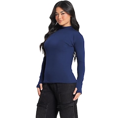 Camisa Térmica Peluciada Mvb Modas - Feminina - Foto 1