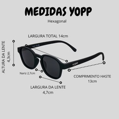 Óculos de Sol Unissex Yopp Polarizado Uv400 - Foto 8