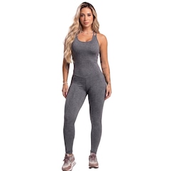 Macacão Fitness Mvb Modas Feminino - Foto 1