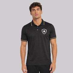 Camiseta Polo Botafogo Ouro Masculina - Foto 1