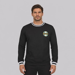 Blusão de Moletom Grêmio Retrô Vintage Masculino - Foto 1