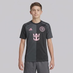 Camisa Inter Miami II 25/26 10 Messi Adidas Infantil - Foto 2