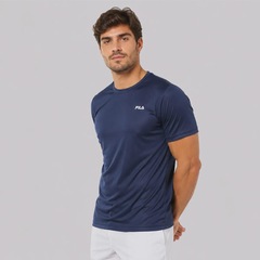 Camiseta Fila Basic Sports II Logo Masculina - Foto 3