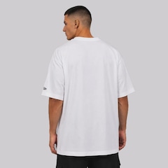 Camiseta New Era Los Angeles Lakers NBA Core Fan Oversized Masculina - Foto 3
