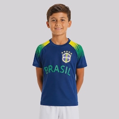 Camisa Brasil Raglan Infantil - Foto 1