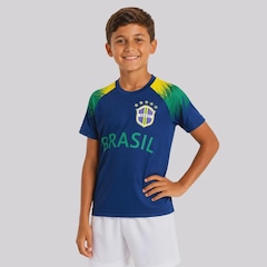 Camisa Brasil Raglan Infantil - Foto 2