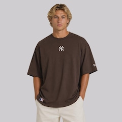 Camiseta New Era New York Yankees Midi LE OS MLB Masculina - Foto 1