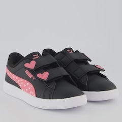 Tênis Infantil Puma Smash 3.0 Hearty V PS - Foto 2