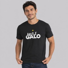 Camiseta Atlético Mineiro T-Shirt Galo Masculina - Foto 4