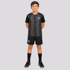 Kit Uniforme do Botafogo Mini Craque - Infantil - Foto 1