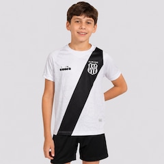 Camisa Diadora Ponte Preta I 2024 - Infantil - Foto 1
