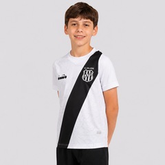 Camisa Diadora Ponte Preta I 2024 - Infantil - Foto 3
