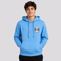 Blusão de Moletom Grêmio Com Capuz - Infantil - Foto 1