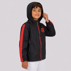 Jaqueta Corta Vento do Flamengo - Infantil - Foto 2