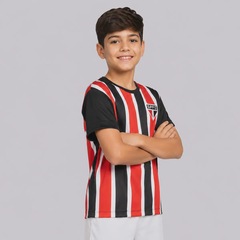 Camisa do São Paulo Exultante Listrada - Infantil - Foto 2