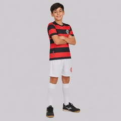 Kit Uniforme do Flamengo Home - Infantil - Foto 2