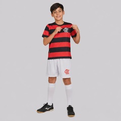 Kit Uniforme do Flamengo Home - Infantil - Foto 3