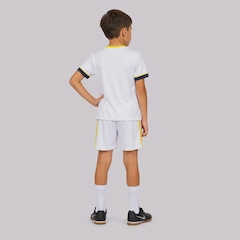 Kit Uniforme do Real Madrid Mini Craque - Infantil - Foto 4