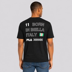 Camiseta Fila Over Born In Biella Graphic - Masculina - Foto 4