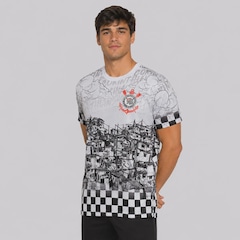 Camisa do Corinthians Maloqueiro e Sofredor - Masculina - Foto 3