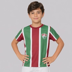 Camisa do Fluminense Somar Bordô - Infantil - Foto 1