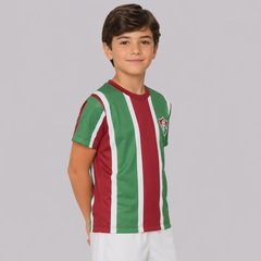 Camisa do Fluminense Somar Bordô - Infantil - Foto 2