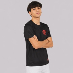 Camiseta do Flamengo Dry Texturizada - Infantil - Foto 2