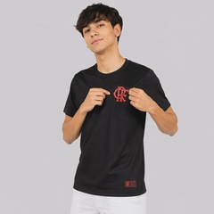 Camiseta do Flamengo Dry Texturizada - Infantil - Foto 3