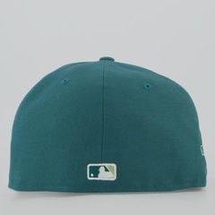 Boné Adulto New Era New York Yankees Garden 5950 Aba Reta - Foto 4