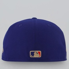 Boné Adulto New Era Los Angeles Dodgers MLB 5950 Aba Reta - Foto 4