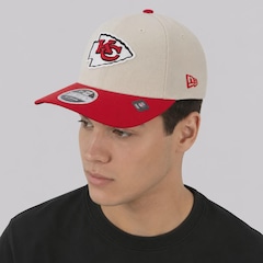 Boné Adulto New Era Kansas City Chiefs NFL Game 940 M-Crown Aba Curva - Foto 6