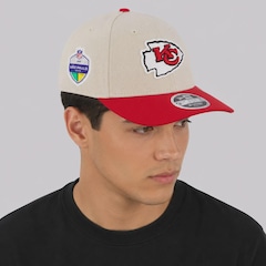 Boné Adulto New Era Kansas City Chiefs NFL Game 940 M-Crown Aba Curva - Foto 7