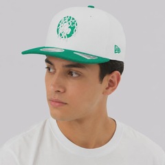 Boné Boston Adulto New Era Celtics Of SN Sport 950 Aba Reta - Foto 5
