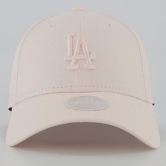 Boné Adulto New Era Los Angeles Dodgers MLB League Essentials Aba Curva - Foto 2
