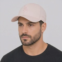 Boné Adulto New Era Los Angeles Dodgers MLB League Essentials Aba Curva - Foto 5