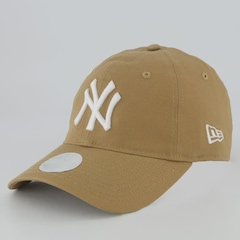 Boné Adulto New Era New York Yankees 920 Strapback Aba Curva - Foto 1
