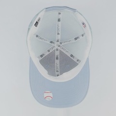 Boné Adulto New Era Los Angeles Dodgers MLB Midi Homefield Trckr Aba Curva - Foto 4