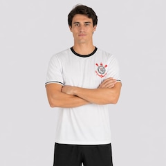 Camisa Corinthians Lumina Branca 10 Memphis Masculina - Foto 2
