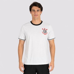 Camisa Corinthians Lumina Branca 10 Memphis Masculina - Foto 3