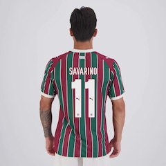 Camisa do Fluminense I 2026 11 Savarino Puma Masculina - Foto 1
