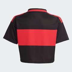 Blusa Cropped do Flamengo I 26/27 Adidas Feminino - Foto 2