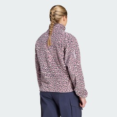 Jaqueta adidas Mountain Full-Zip All-Over Print - Feminina - Foto 3